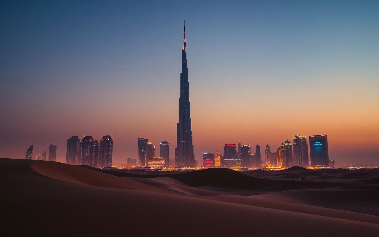 Dubai Delight with Desert Safari & Burj Khalifa